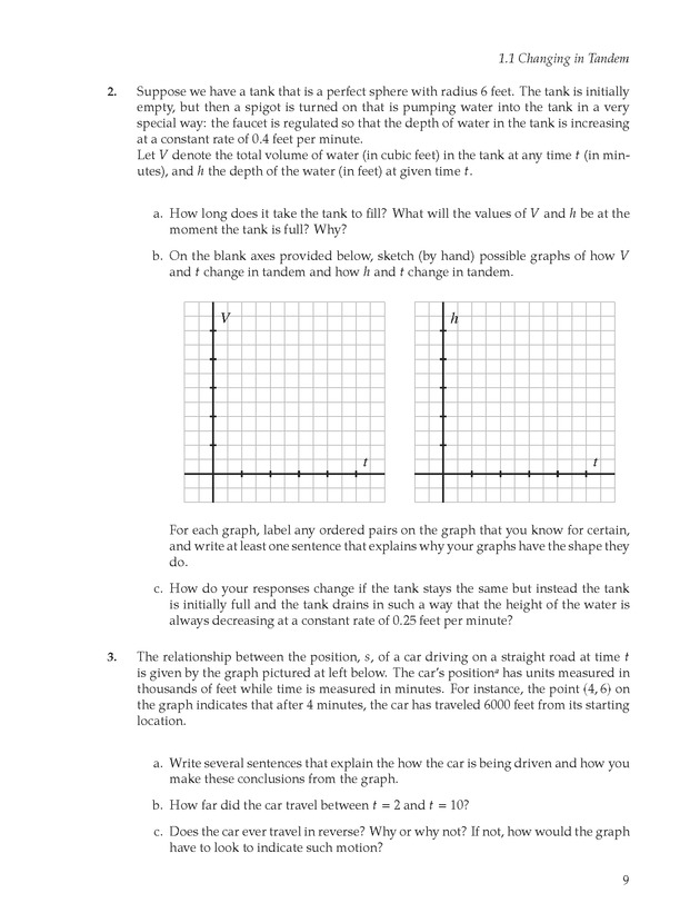 Active Preparation for Calculus - Page 9